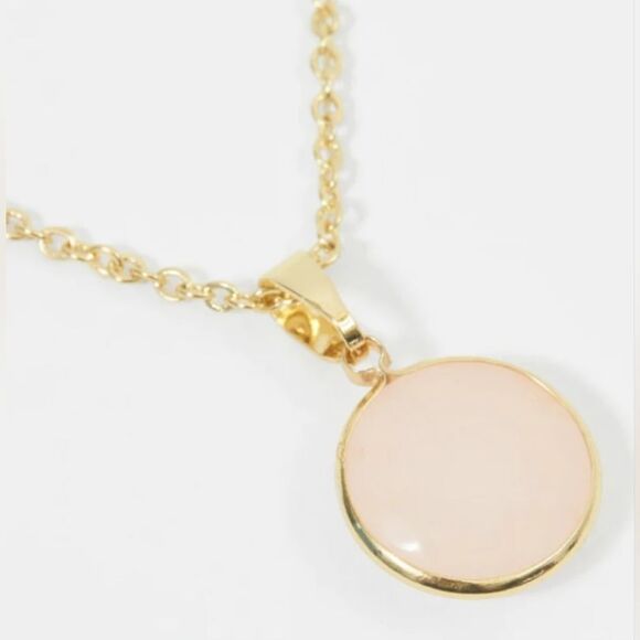 NWT Sanctuary Project Rose Quartz Serenity Necklace - Picture 3 of 7